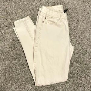 Off White Denim Jeans Low rise